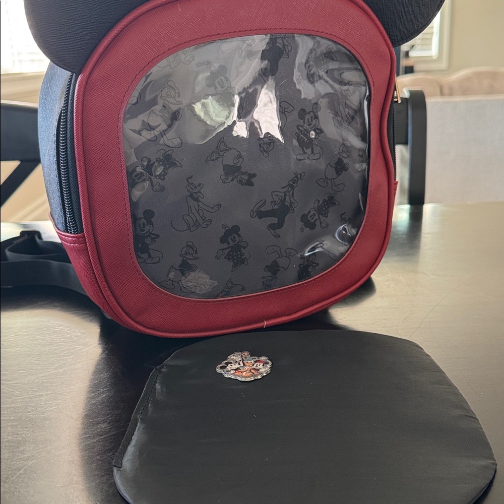 Mickey Mouse Pin Backpack - Picture 2 of 5